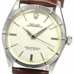 訳あり ロレックス ROLEX 6569 オイスターパーペチュアル Cal.1030 リダンダイアル 自動巻き メンズ _760701【ev15】