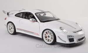 1/18 ポルシェ Porsche 911 GT3 RS 4.0 997 / II 白 ホワイト white Decorated Bburago 梱包サイズ80