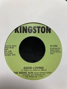 The Rising Sun Good Loving 新品7incレコード　Tramp　records