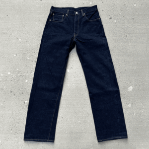 ホワイトオーク 米国製 1955年モデル LEVI’S 501XX 50155-0116 W32 L34 濃紺 美品 リジッド 55501 アメリカUSA製 ジーンズ デニムパンツ