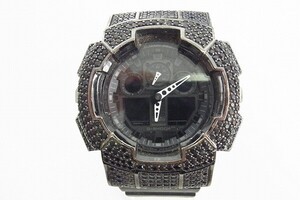 P534-J30-1201◎ Casio カシオ G-SHOCK GA-100 メンズ クォーツ 腕時計 現状品①◎