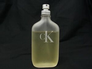 ■美品■ Calvin Klein カルバンクライン CK-ONE シーケーワン オードトワレ 100ml 香水 フレグランス パフューム DF6823