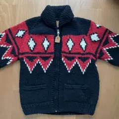 CANADIAN SWEATER ジッパー付きニットセーター