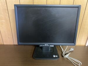 【日本全国 送料込】ジャンク扱い acer LCD Monitor AL1916WA モニター 通電確認済み OS1077