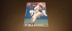 【激レア】佐々木主浩　横浜ベイスターズ　1998　プロ野球チップス　カルビー　検　BBM　epoch　WBC　OB　野球カード　プロ野球　DeNA　