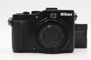 ＜＜新品充電器付き！！＞＞【美品】NIKON ニコン デジタルカメラ COOLPIX P7000 ブラック 1010万画素 光学7.1倍ズーム #LE2024636