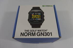 ◆GREENON グリーンオン 腕時計型 距離計 THE GOLF WATCH NORM GN301 ザ・ゴルフウォッチ ノルム