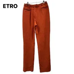 ETRO オレンジ スラックス