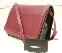 《美品》DIESEL ディーゼル ショルダーバッグ　ビッグラバーロゴ