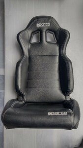 ★SPARCO JAPAN スパルコ 黒 セミバケットシート 1脚 USED品★