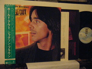 ▲LP JACKSON BROWNE ジャクソン・ブラウン / HOLD OUT ホールド・アウト 帯付 ワーナー P-10840Y◇r40129