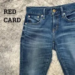 REDCARD レッドカード デニムパンツ テーパード ストレッチ 26403