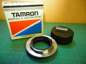 TAMRON ADAPTALL-2 CUSTOM MOUNT for PENTAX K RICHO‐XR　ペンタックス　リコー リアキャップ付き