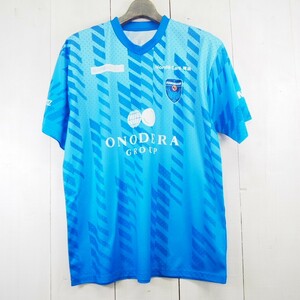 サッカーJリーグ 横浜FC HAMABLUE 三ッ沢を青に染めよう 2023 来場者限定配布ユニフォームTシャツ(フリーサイズ)