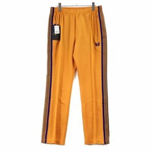 Needles ニードルズ 22SS Narrow Track Pant - Poly Smooth トラックパンツ M イエロー