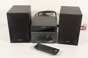 【動作OK】SONY HCD-SBT SS-SBT40 ソニー ミニコンポ ペアスピーカー リモコン付き_KIT_C0116-J003