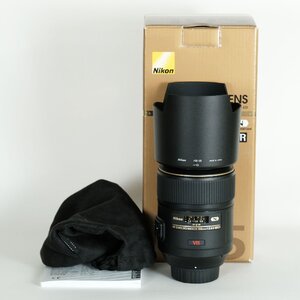 [美品] Nikon AF-S VR Micro-Nikkor 105mm f/2.8G IF-ED / ニコンFマウント