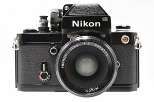 NIKON ニコン F2 フォトミック + DP-1 + Ai Nikkor 50mm f2 ブラック ボディ フィルムカメラ 20799370