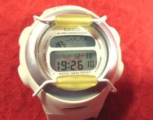 GS5N3）★完動腕時計★CASIO カシオ BABY-G Gショック系★BG-097白