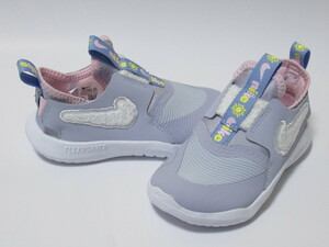 NIKE FLEX RUNNER DREAM TD 水色 くも 16cm ナイキ フレックス ランナー ドリーム もこもこ 子供 運動靴 スリッポン DD1062-001