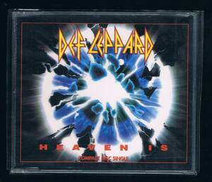 MAXI-SINGLE CD：DEF LEPPARD／HEAVEN IS