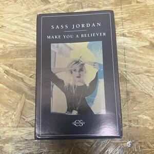 タ ROCK,POPS SASS JORDAN - MAKE YOU A BELIEVER シングル TAPE 中古品