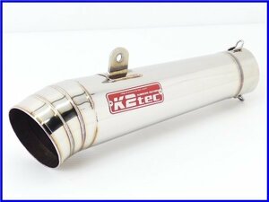 《M2》良品♪K2 tec ステンレス コニカルGPサイレンサー♪60.5mm♪GPz900R/ZRX1200R/ゼファー1100/XJR1300/V-MAX/X4/CB1300SF/CB1000SF♪