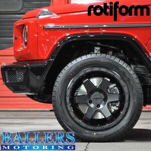 ■送料無料！！■rotiform製 SIX-OR W463Aホイール 20inch 20×9J ET20 ゲレンデ BENZ G63/G550/G350ｄ ボルトセット