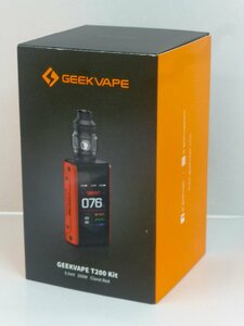 【USED・現状品】GEEKVAPE T200 Kit Aegis Touch Claret Red/ギークベイプ T200キット イージスタッチ クラレットレッド