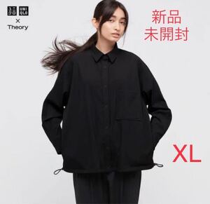 ユニクロ セオリー プラステ ユニクロユー ユニクロシー ユニクロu ユニクロc uniqlo theory plst ストレッチシャツジャケット XL