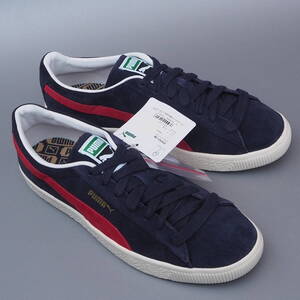 デッド!! 新品 US 10 / 28cm 限定 PUMA SUEDE VTG 紺ｘ赤 スエード クライド