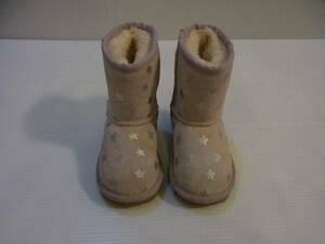 UGG アグ★キッズブーツ★星柄★紫色 SIZE13.5cm