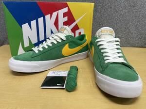 新品NIKEナイキSB Zoom Blazer Low Pro GT Lucky Green★DC7695-300ブレザーロー★ラッキーグリーン★サイズ28cm★C2402