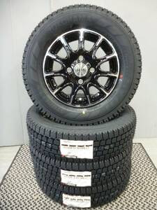 新品ヨコハマ★スタッドレス★145/80R12LTセット★軽バン 軽トラ エブリー ハイゼット キャリー サンバー N-VAN アトレー アクティ バモスG