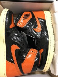 【新品・未使用】Air Jordan 1 Retro High OG Shattered Backboard 3.0 エアジョーダン1 27cm SNKRS購入