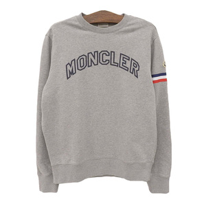 モンクレール FELPA ロゴ スウェット 8G000 05 899WC メンズ グレー MONCLER 中古 【アパレル・小物】