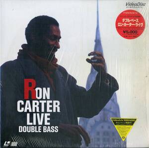 B00174810/LD/ロン・カーター「Ron Carter Live / Double Bass (1988年・VAL-3820・コンテンポラリーJAZZ)」