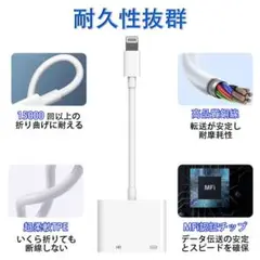 iphone hdmi 変換ケーブル 設定不要 lightning HDM