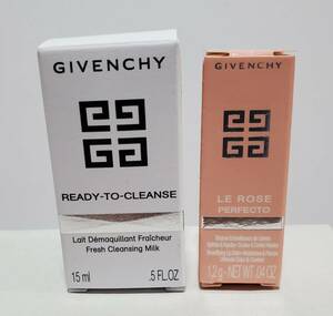 未使用品　GIVENCHY / ジバンシー　レディトゥクレンズミルク(15ml) / ローズパーフェクト202　　試供品　　 売り切り　　!!