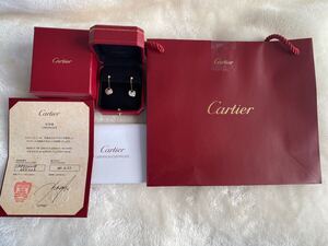 カルティエ Cartier アミュレット ドゥ カルティエ ダイヤ ピアス