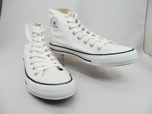 男女兼用◆CONVERSE NEXTER 110 HI ホワイト 24.5cm　お手頃コンバース　即決