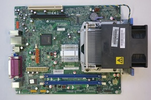 Lenovo L-IG41N LGA775 マザーボード Pentium Dual-Core E5500 2.80GHz CPU付 ThinkCentre M58E 7279RA3 使用 動作品