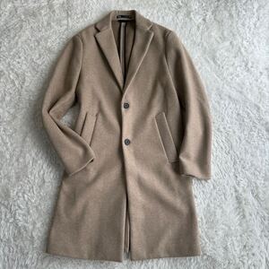 ZARA ザラ 4WAY COAT チェスターコート ベージュ USA XSサイズ (S～M相当)