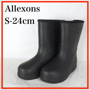 EB6599*Allexons*メンズブーツ*S-24cm*黒