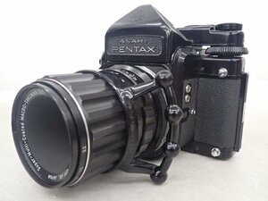 ASAHI PENTAX 中判カメラ 6×7 67 TTL 後期型 Super Multi Coated MACRO TAKUMAR 6×7 135mm F4 レンズ付き ペンタックス ▽ 6F8B1-5