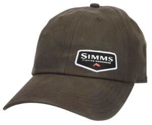 Simms シムス オイル クローズ キャップ 帽子 絶版 新品 Oil Cloth Cap 新品 シムズ ハット hat チョコレート(ダークブラウン) 