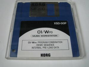 凄いおまけ付き KORG 01/W FD シリーズ用 XSD-00P　INTERNAL PRE-LOAD DATA