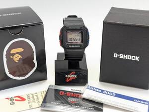 CASIO カシオ G-SHOCK Gショック デジタル G-5500 BAPE A BATHING APE Limited 1000本限定 2010 DW-5000 DW WW C1