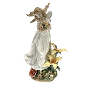 １円スタート LLADRO リヤドロ 陶器人形 6686 ミスティカル ガーデン フィギュリン リアドロ 陶芸 工芸品 西洋陶磁 インテリア 置物