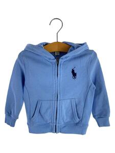 RALPH LAUREN◆200011625/パーカー/US18-24m/コットン/BLU/無地